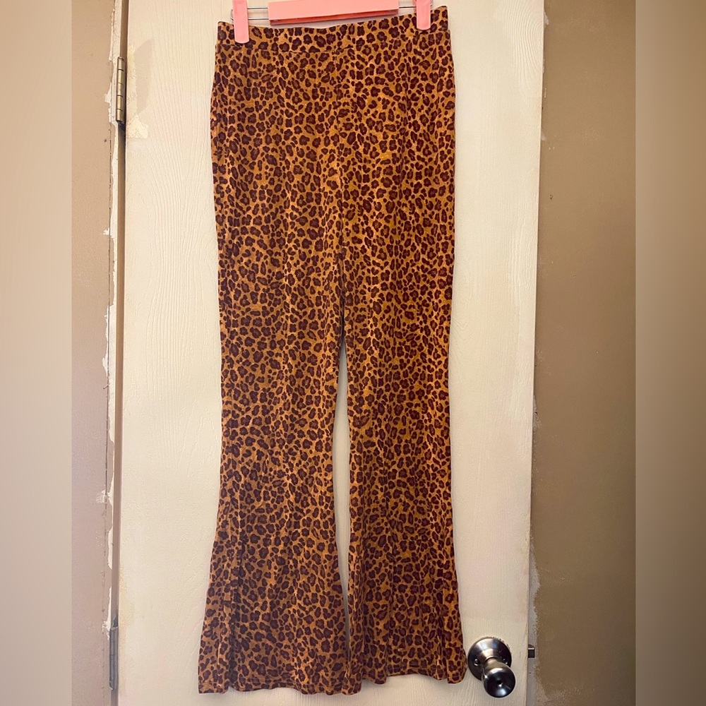 Animal Print Soft Pants Size Small